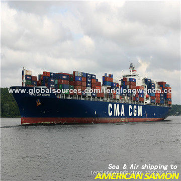 Sea Shipping Service to Pago Pago of American Samon from Guangzhou Qingdao